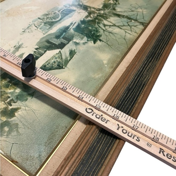 Carolyn Blish Original Signed Watercolor Pennsylvania Farm Framed Art (No. 3694) - Picture 4 of 16